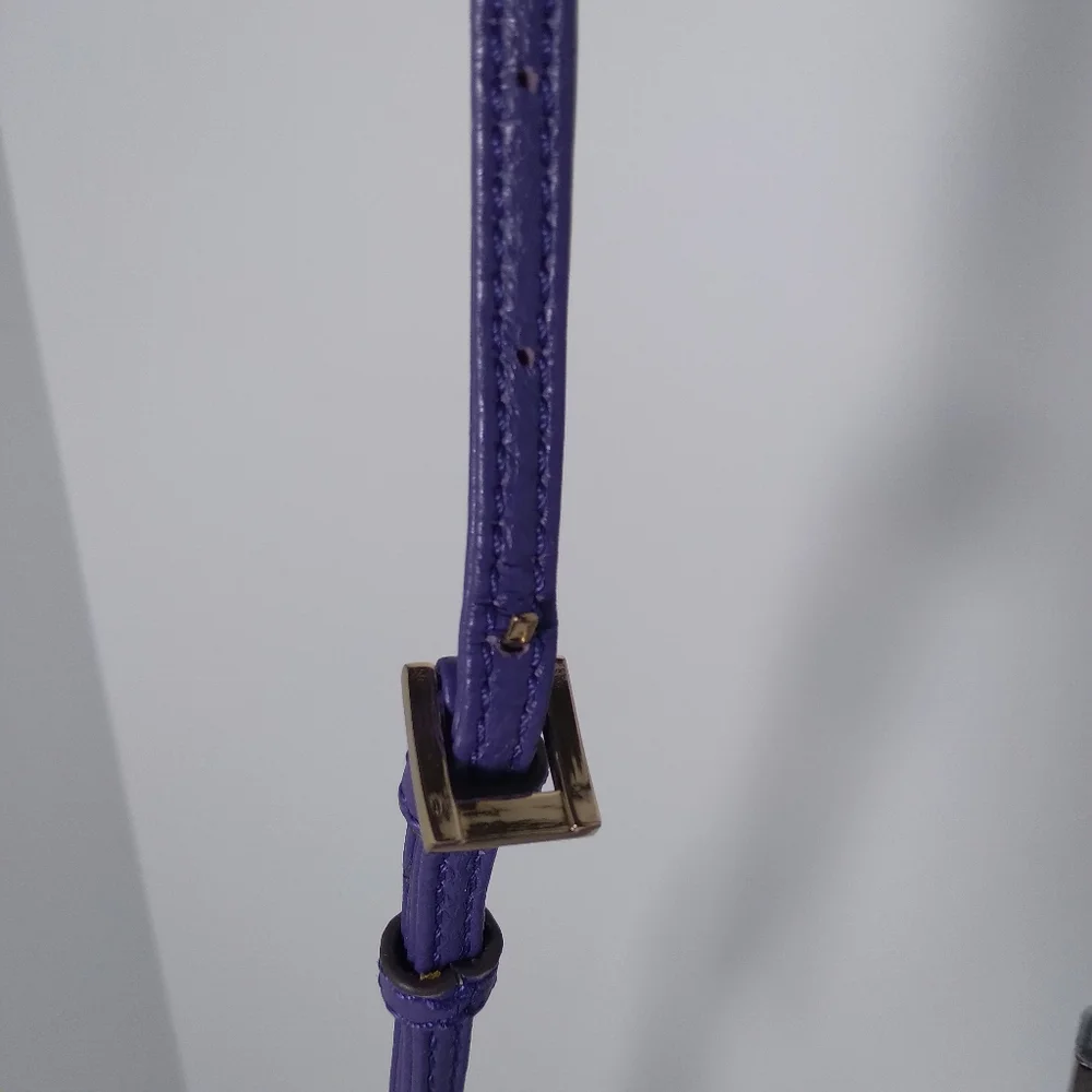 AIMEE KESTENBERG COLLECTION Purple Crossbody/Clutch Leather Bag